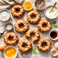 Old Fashion Sour Cream Donuts