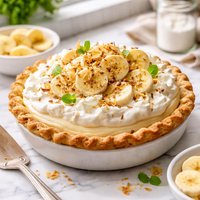 Old Fashioned Banana Cream Pie