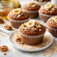 Old Fashioned Banana Muffins