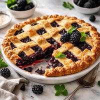 Old Fashioned Blackberry Pie