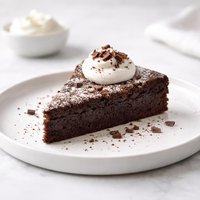 Old Fashioned Chocolate Brownie Cake