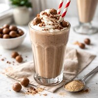 Old Fashioned Chocolate Malted Milk