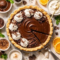 Old Fashioned Chocolate Pie