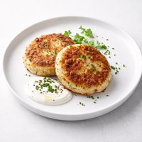 Old Fashioned Fish Cakes with Sour Cream Sauce