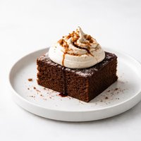 Old Fashioned Gingerbread with Molasses Whipped Cream