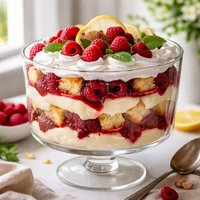 Old Fashioned Pound Cake Raspberry Trifle