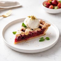 Old Fashioned Rhuberry Pie