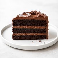 Old Fashioned Sour Cream Chocolate Fudge Cake with Icing