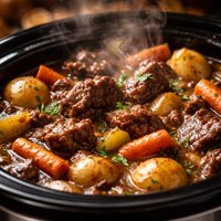 Old Fashioned Sunday Supper Crock Pot