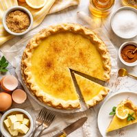 Old Fashioned Vinegar Pie