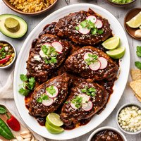 Ole Mole Mexican Pork Chops