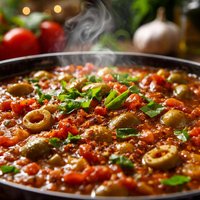 Olive Basil Pasta Sauce