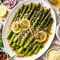 Olive Garden Asparagus with Lemon and Minced Onions
