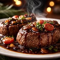 Olive Garden Beef Filets in Balsamic Sauce