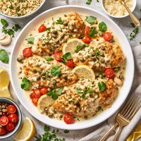 Olive Garden Chicken with Lemon Marjoram Sauce