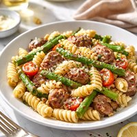 Olive Garden Rotini with Sausage and Asparagus