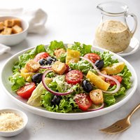 Olive Garden Salad and Dressing Recipe