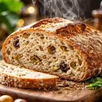 Olive Sourdough Bread
