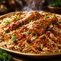 Omani Chicken Kabuli Rice