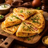 Omelette Pancakes Crepes