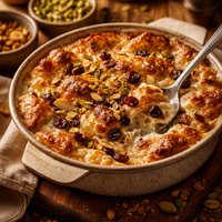 Omm Ali Egyptian Bread and Butter Pudding