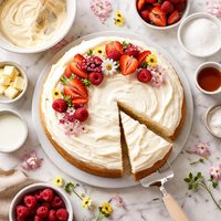 One Bowl Eggless White Cake