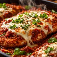 One Dish Chicken Parmesan