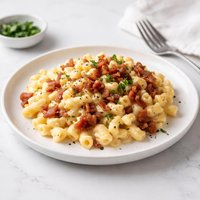 One Pot Bacon Mac Cheese