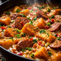 One Pot Cajun Pumpkin