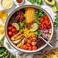 One Pot Pasta Italian or Mexican