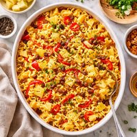 One Pot Sweet and Peppery Noodle Kugel