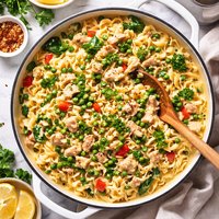 One Pot Tuna Noodles