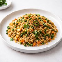 One Pot Vegan Vegetarian Rice and Lentils Dish Khichdi