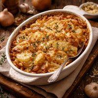 Onion and Potato Gratin