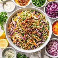 Onion Carrot Ranch Slaw