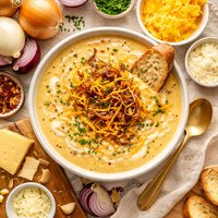 Onion Cheese Bisque