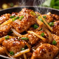 Onion Gingered Chicken