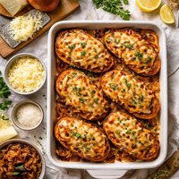 Onion Sandwich Au Gratin