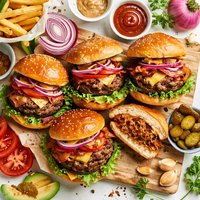 Onion Stuffed Hamburgers