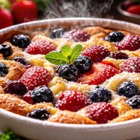 Ontario Berry Clafouti