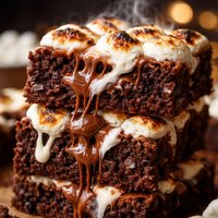 Ooey Gooey Marshmallow Brownies