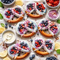 Oogely Bluegely Berry Pretzels