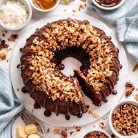 Oopsy Daisy German Chocolate Bundt Cake