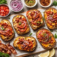 Open Faced Braunschweiger Melts