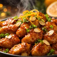 Orange Almond Chicken