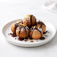 Orange and Chocolate Zeppole