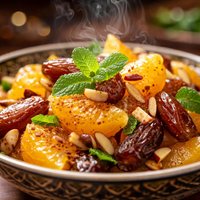Orange and Date Salad Moroccan