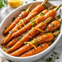 Orange and Ginger Glazed Carrots