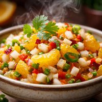 Orange and Jicama Dip