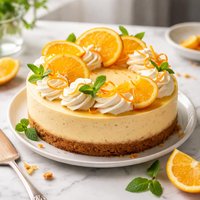 Orange Babycake Cheesecake